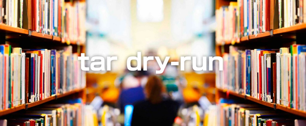tar-dry-run